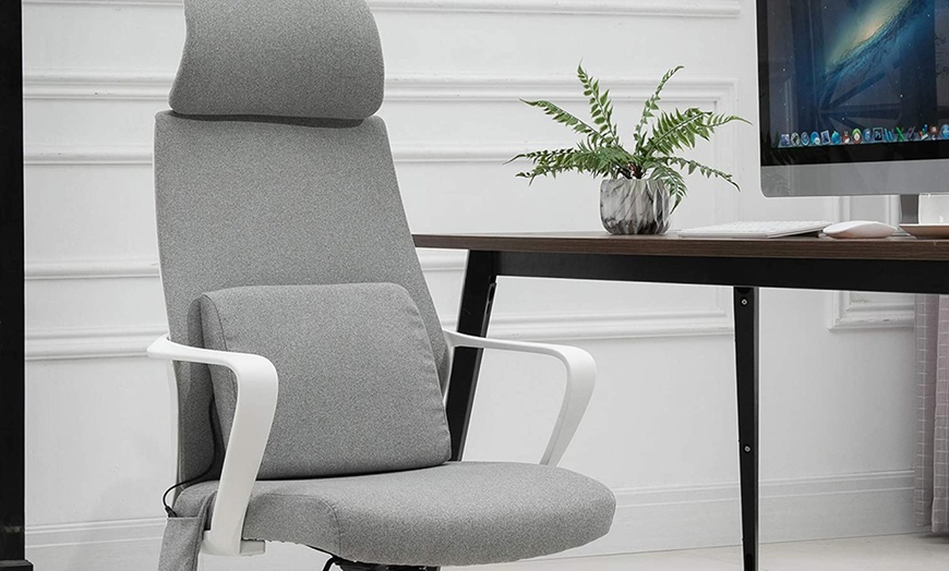 Image 30: Vinsetto Massage Office Chair