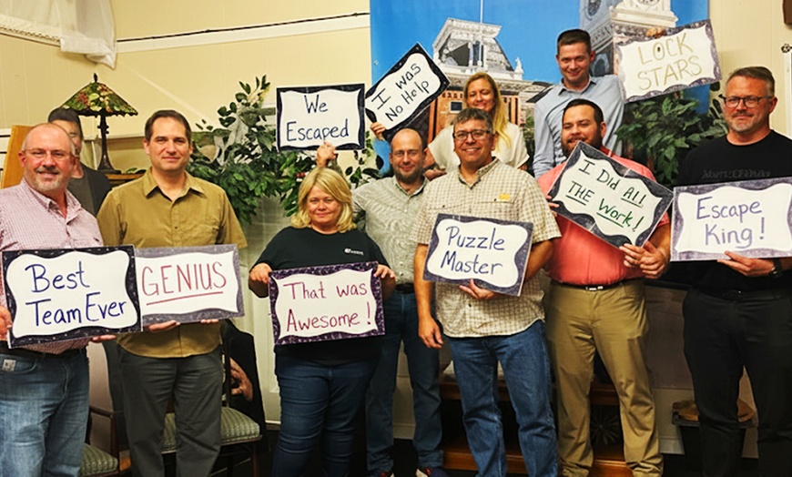 Image 6: Immersive Escape Room Admission for 3-8 People in Covington, GA