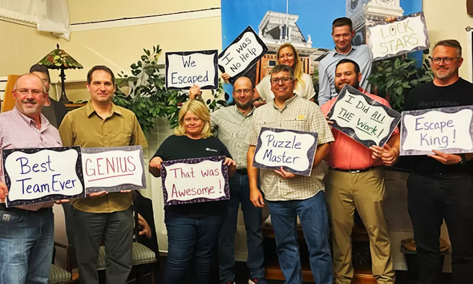 Escape Room Admission for Three, Four, Five, Six, Seven, or Eight