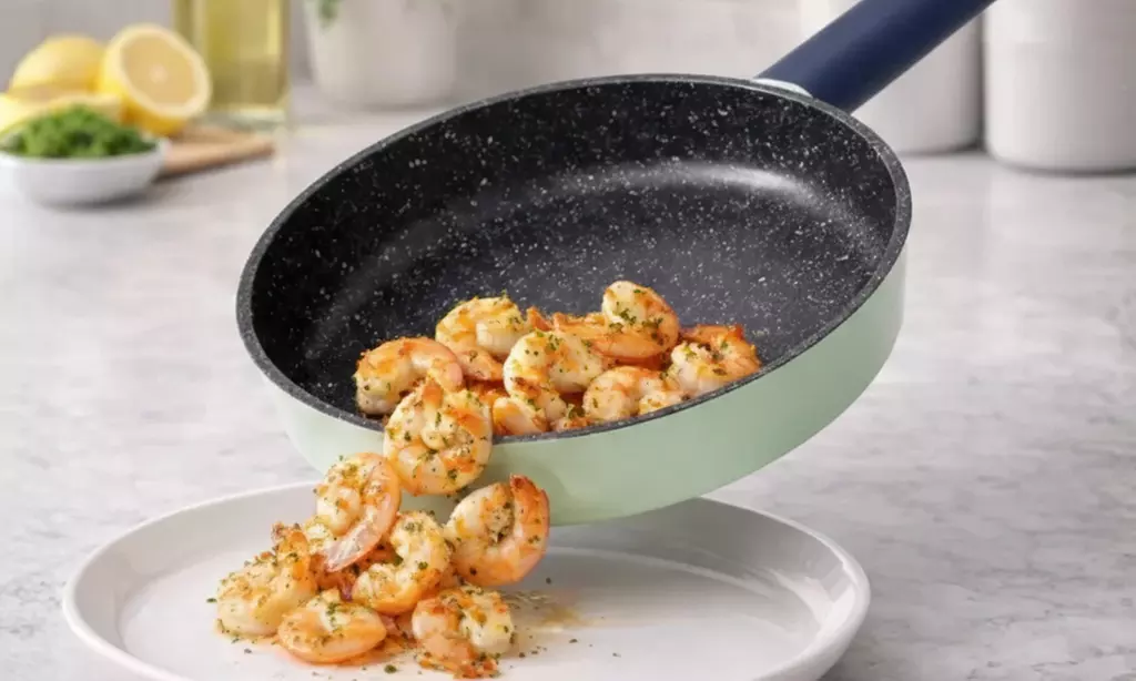 Juego de ollas con tapas de cristal de Just Perfecto