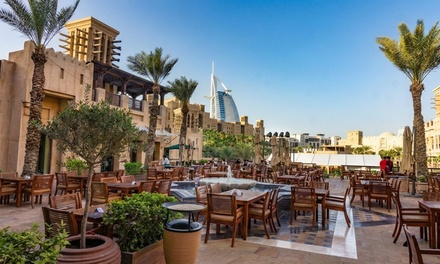 For a Child: Ramadan Iftar 4 Courses Menu with Soft Beverages (Premium) - Ushna Dubai @ Souk Madinat Jumierah