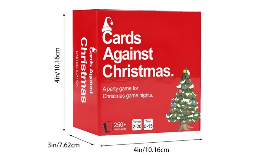 Image 2: Christmas Party Card Game: 250+ Hilarious Prompts for Family & Friends