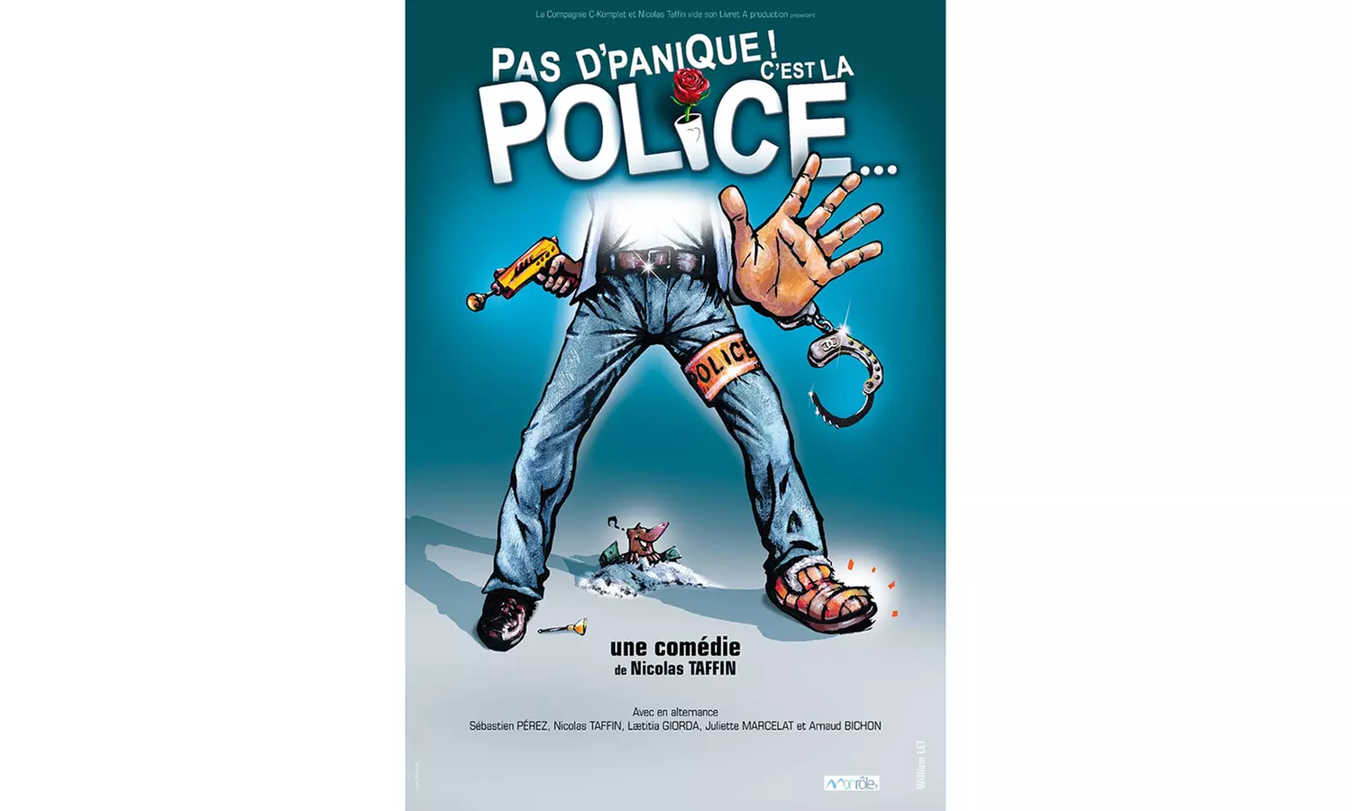12 février à 20h : 2 places pour "Pas de panique, c'est la police" avec ou sans diner (jusqu'à 35% de remise) - Primary Image