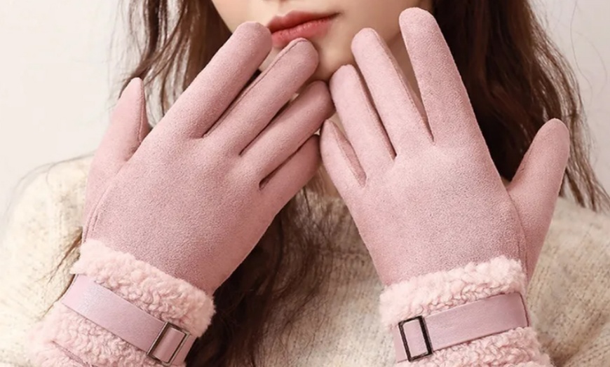 Image 7: Women's Touch Screen Winter Warm Gloves
