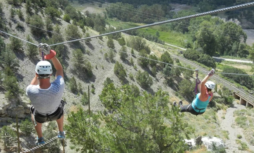 Image 4: Fully-Guided Lost Canyon Zipline Tour for 2 to 8 People