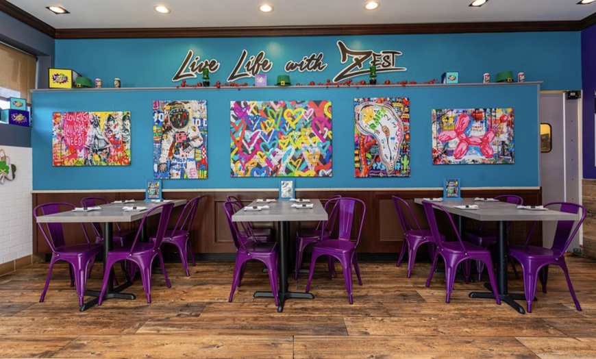 Image 11: Dinner, Bottomless Brunch, or More in a Creative Setting at Zest