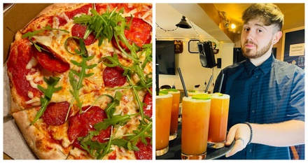 For One Person: Pizza, Side & A Beer - Stanford Arms