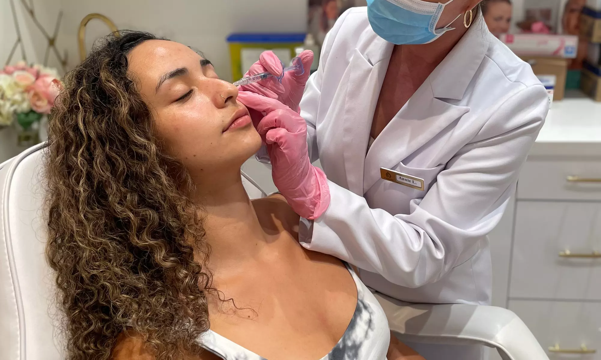 Glow Up: Glutathione Drip and Fractora or Morpheus Skin Treatments