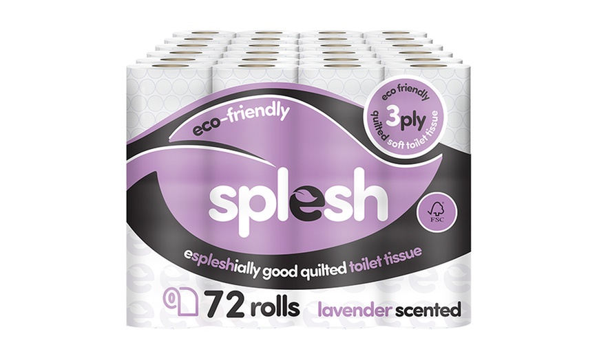 Image 17: Up to 72 Rolls of Splesh by Cusheen Toilet Roll