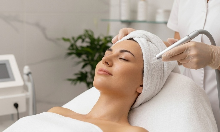 Image 1: 1 or 2 Sessions of Express or 60-Min Hydro Facial with Vitamin C Boost