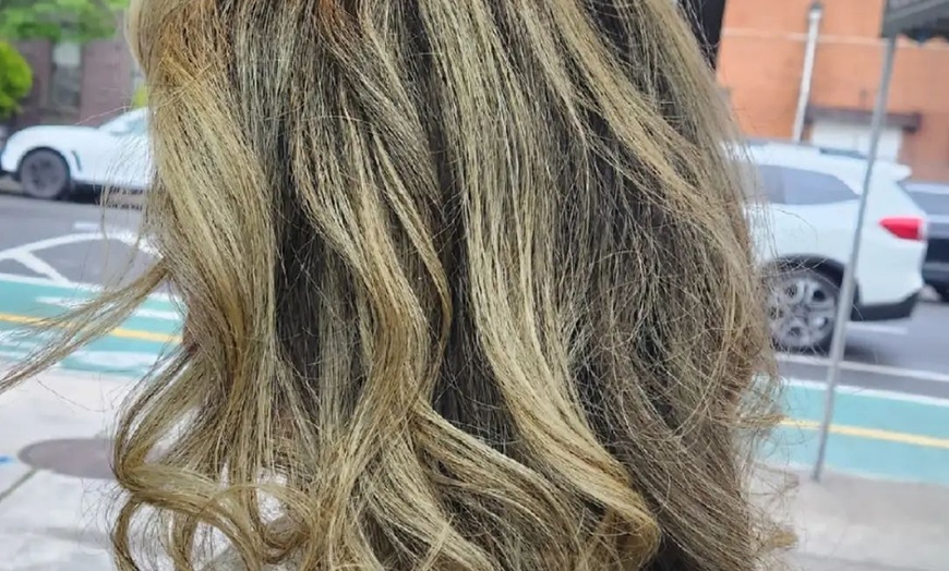 Image 4: Women's Shampoo, Blow-Dry & Style with Color or Highlight Options