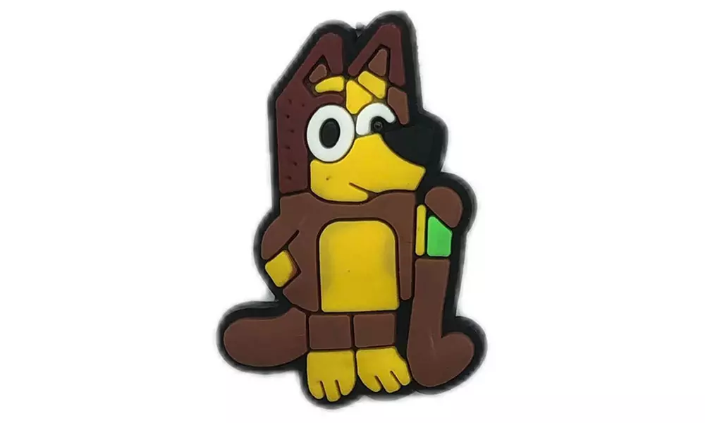 35-Piece Bluey Inspired Shoe Charms with Organiser