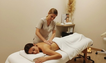 1 sesión de masaje a elegir de 30 minutos con 20 minutos de presoterapia - Eywa