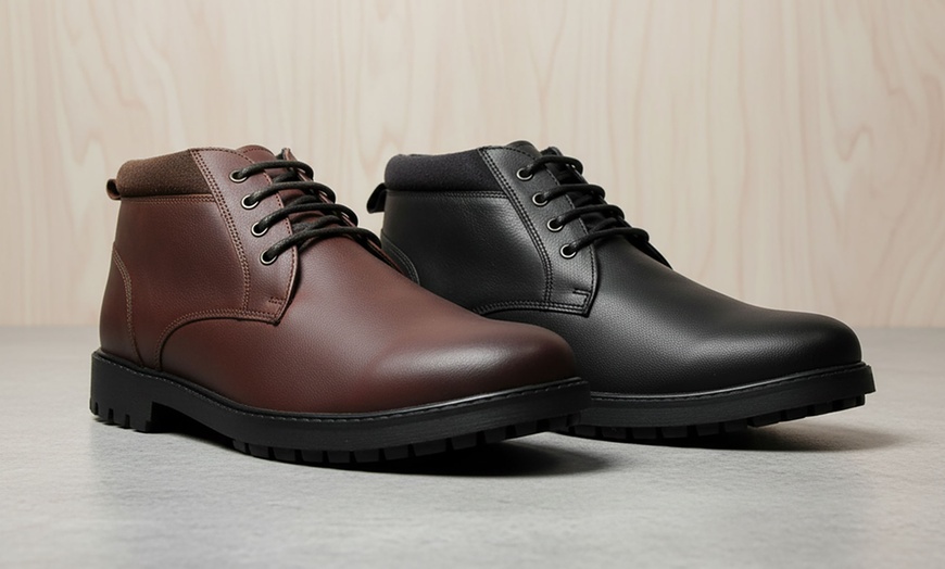 Image 1: Oaktrak Ballard Men's Leather Boots