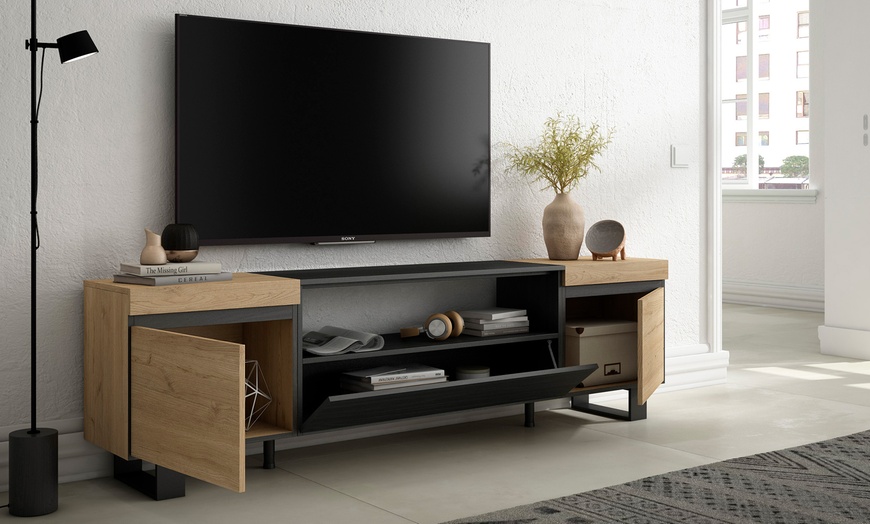 Image 23: TV Stand Cozy 200 cm in different colours and large storage capacity