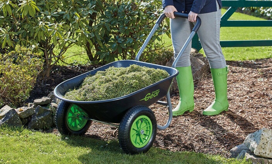 Image 6: Garden Gear Heavy-Duty and Folding Design Wheelbarrows 