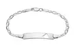 Italian Sterling Silver Children's ID Bracelets - Second Medium