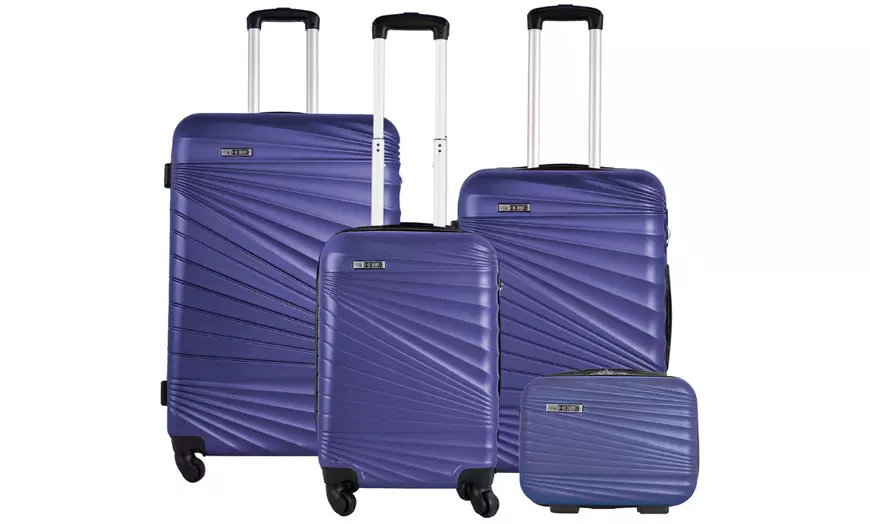 Image 2: Lot de 3 ou 4 valises rigides de la marque WellHome