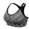 Image 10: 1-3 Pack Women Racerback Sports Bras Space Dye Seamless Stretchy Removable Pads