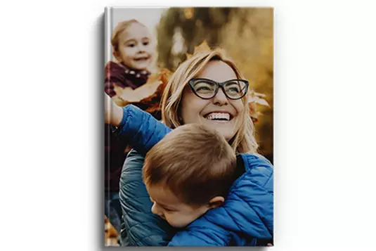 Premium A4 Hardcover Photo Book with Vibrant Colors by Photogifts