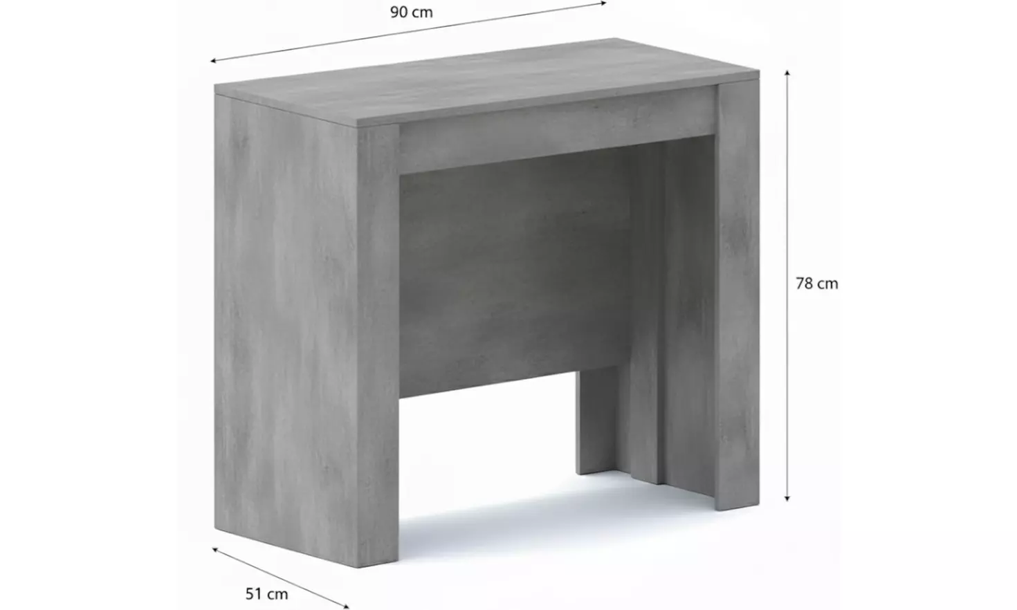 Tavolo console allungabile fino a 300 cm