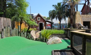 Experience the Unique Thrill of Mini-Golf Surrounded by Live Gators!