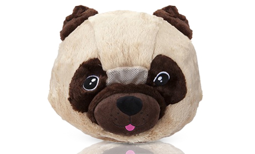 Image 4: Big Head Plush Mask