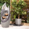 Image 1: Serenity Modern Contemporary Water Features in 3 designs