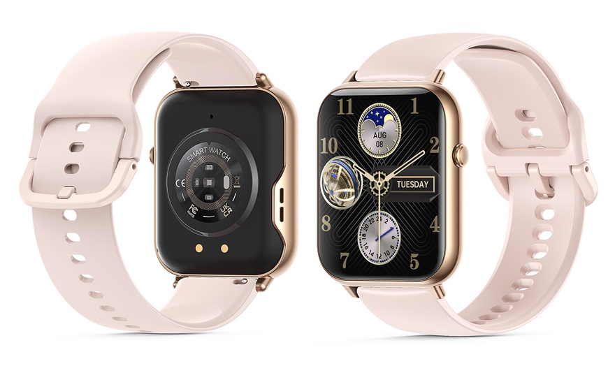 Image 5: Bluetooth Smart Watch 2.1" Touch Screen Heartrate Blood Pressure