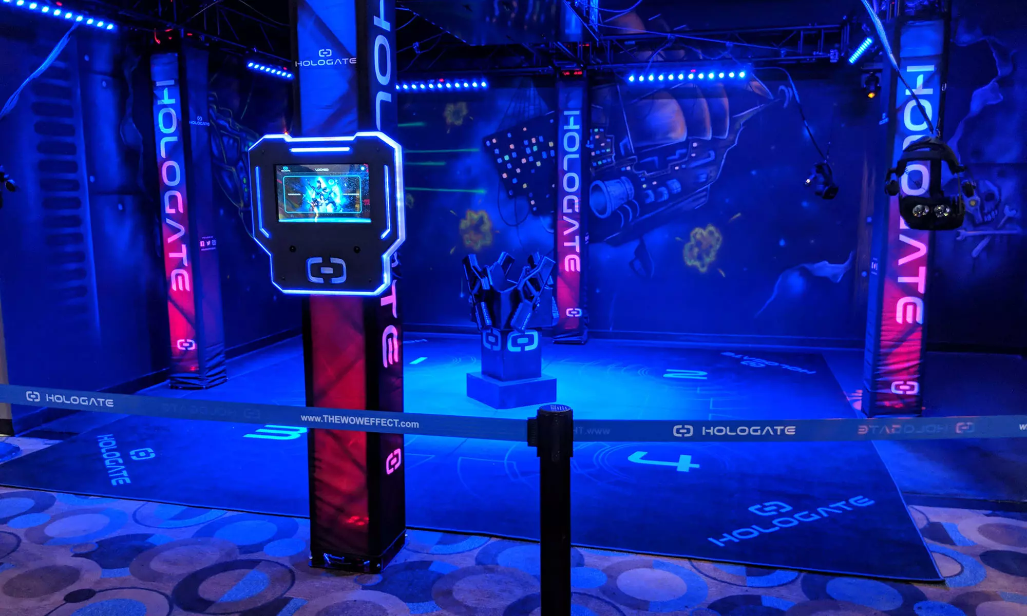 Four, Eight, or Twelve Games of Hologate Virtual Reality at Royal Pin (Up to 38% Off) - Primary Image