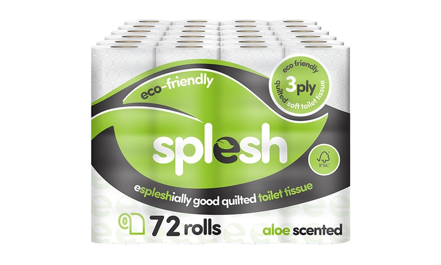 Image 14: Up to 72 Rolls of Splesh by Cusheen Toilet Roll