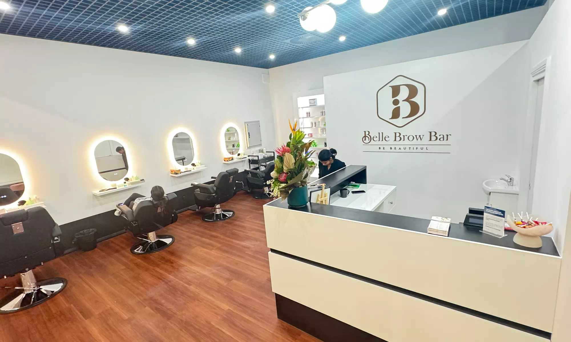 Perfect Your Brows with Brow Lamination and Hybrid Tinting with Optional Brow Thread or Wax at Belle Brow Bar Carnegie - Primary Image