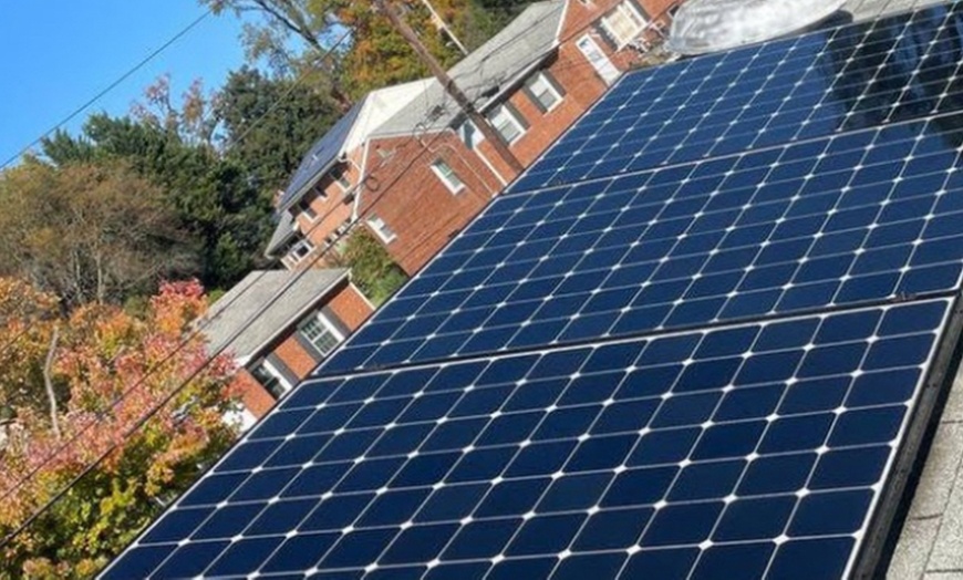Image 5: Solar Panels Washing for One-Story & Two-Story Homes Up to 30 Panels 