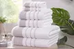 Dakota 6-Piece Towel Bale - 500gsm Cotton, Soft, Striped Design - Image 5