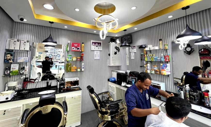 Image 1: Transform with Hair Cut, Hair Wash, Face Scrub, Hair Tonic, & More