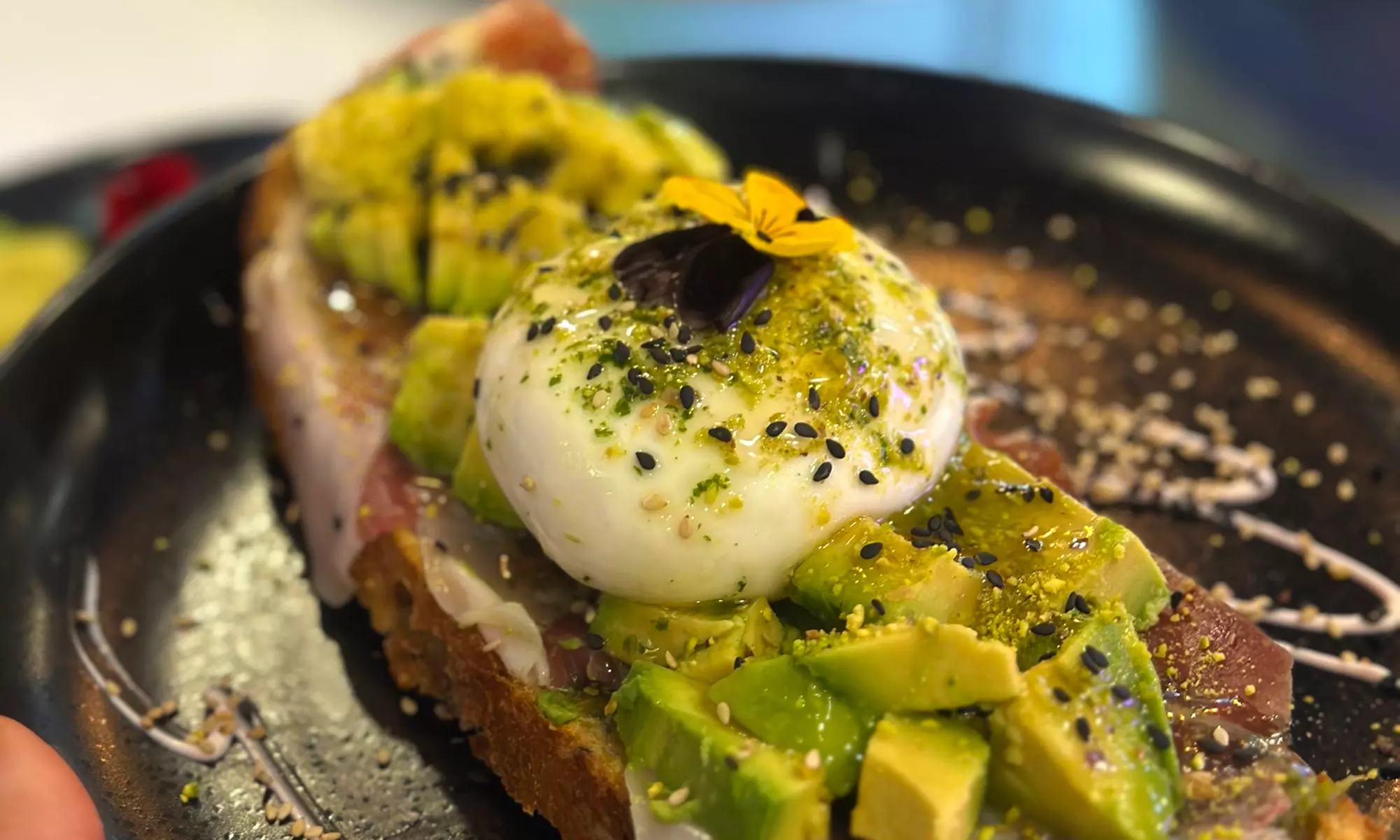 Menú de brunch para 2 o 4 con platos dulces y salados y bebidas