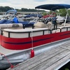 Image 8: 8-Hour Double Decker Pontoon Rental with Slide - Up to 15 People