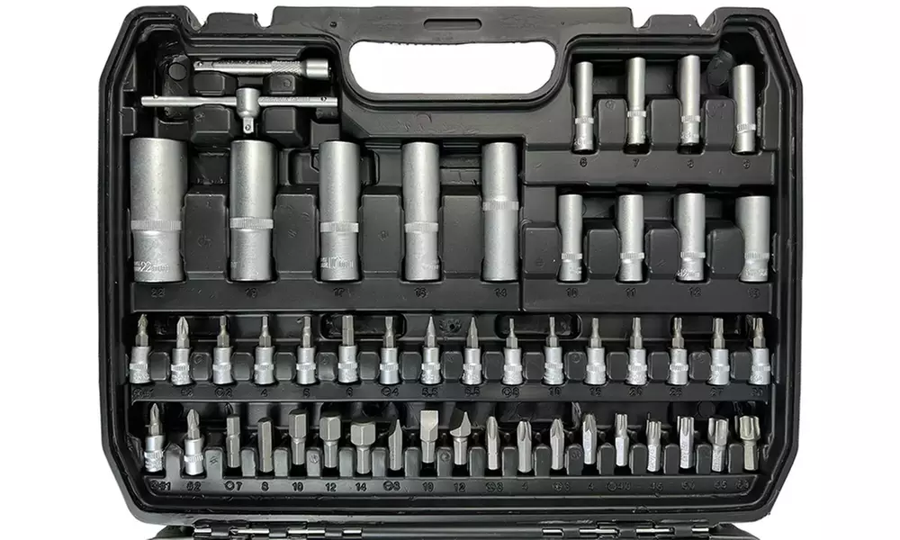 Malette à outils polyvalente de 108 pièces