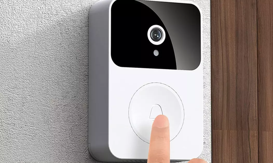 Drahtlose Türklingel mit integrierter Überwachungskamera