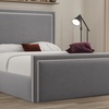 Image 7: DS Living Verona Pipping Upholstered Bed 