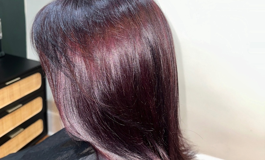 Image 17: Haircut & Blow-Dry with Color, Highlights, Toner or Extensions
