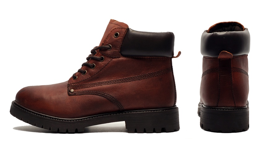Image 3: Oaktrak Baxter Men's Leather Boots