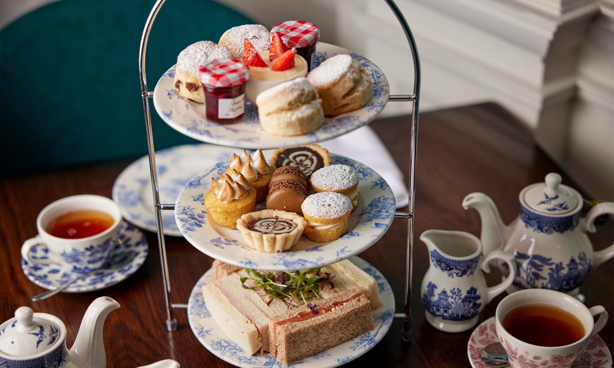 Savor Traditional or Sparkling Afternoon Tea for Two, Three, or Four
