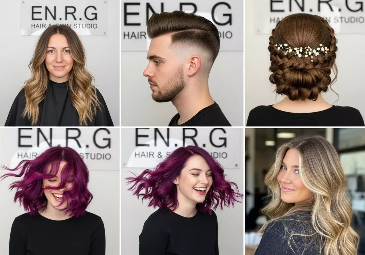 Haircut with Color, Highlights, or Balayage + Shampoo & Blow Dry