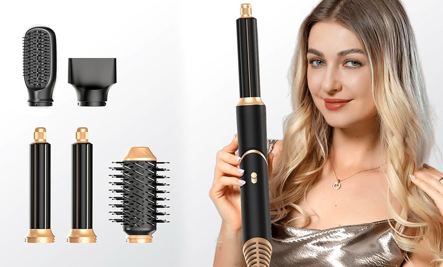 Image 5: Secador de cabello multifunción con 6 cabezales