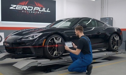 Wheel Alignment for Four Tires - Zero Pull Alignment