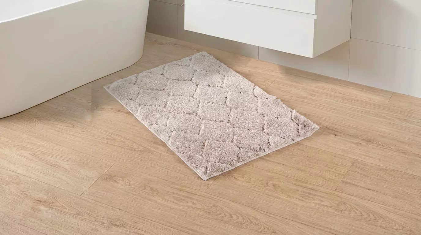 Tappeto bagno morbido con retro antiscivolo