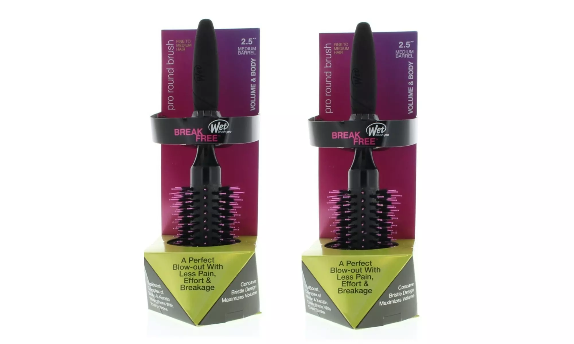 The Wet Brush Up to Three Packs of Original or Backbar or Detangler Brushes