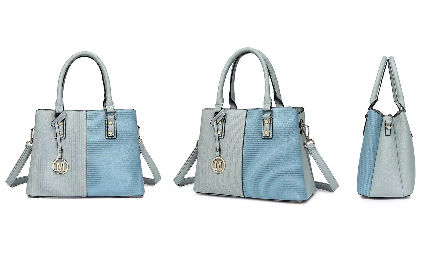 Borsa in pelle con tracolla o manico superiore