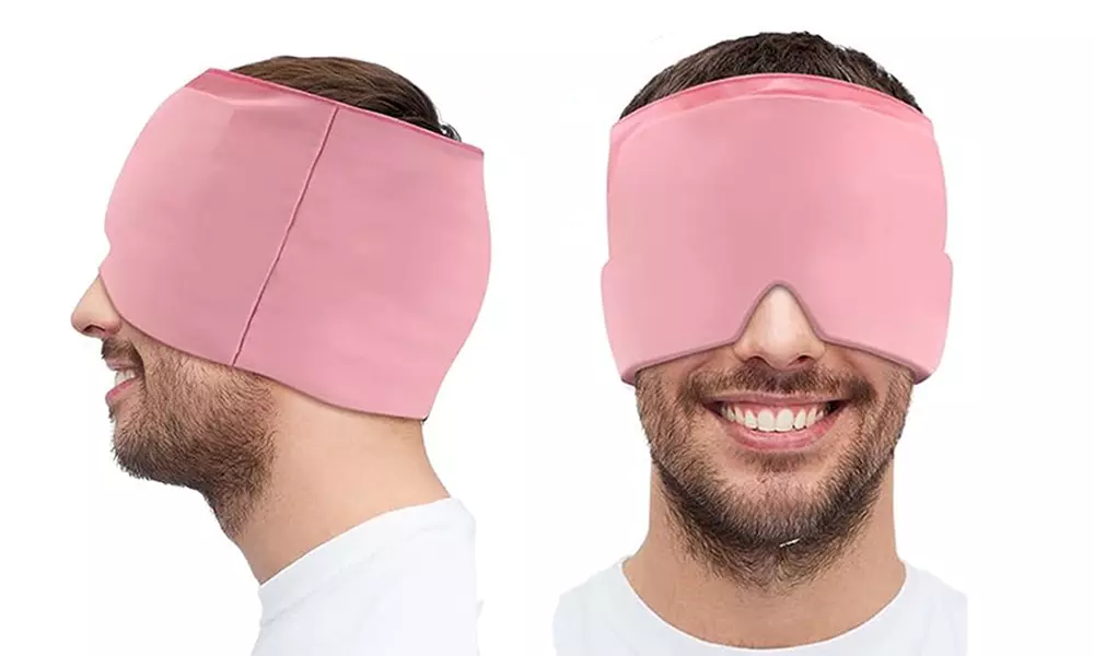 Bonnet en gel contre les maux de tête